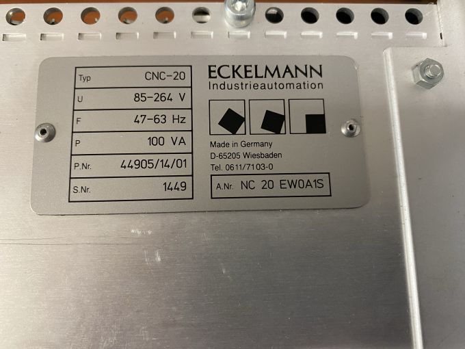 ECKELMANN Rack CNC-20